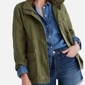 Madewell Women's Olive Green Dispatch Jacket Size Medium Like New